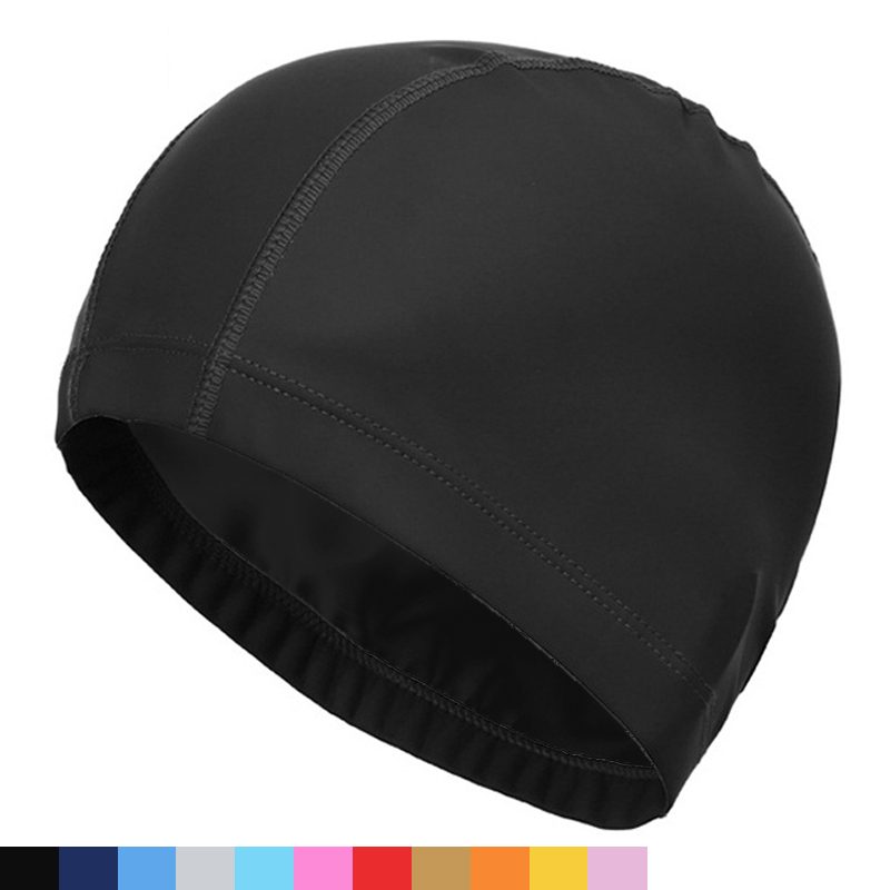Aquatic Sports Cap - بو النسيج قبعة السباحة الرجال النساء