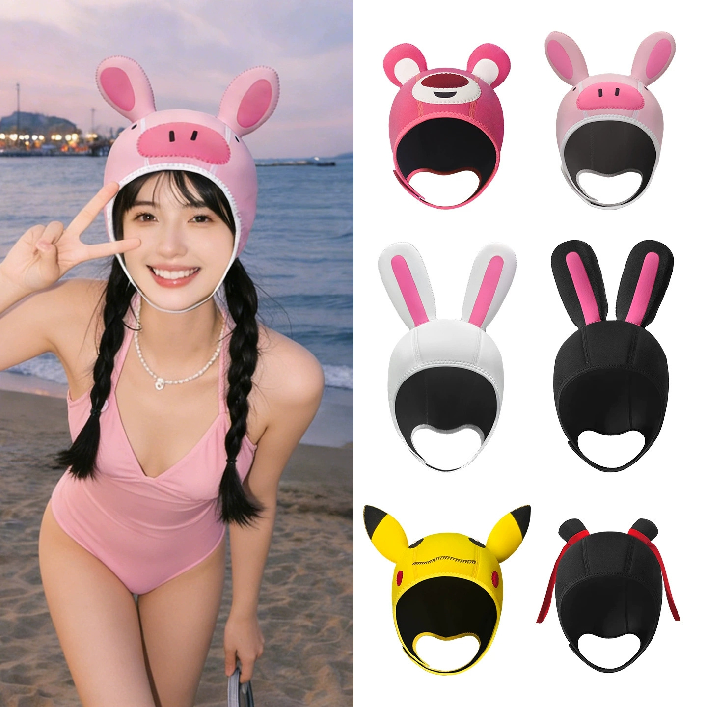 قبعة غوص حرارية من النيوبرين ب - مراجعة Aquatic Sports Cap وسعره