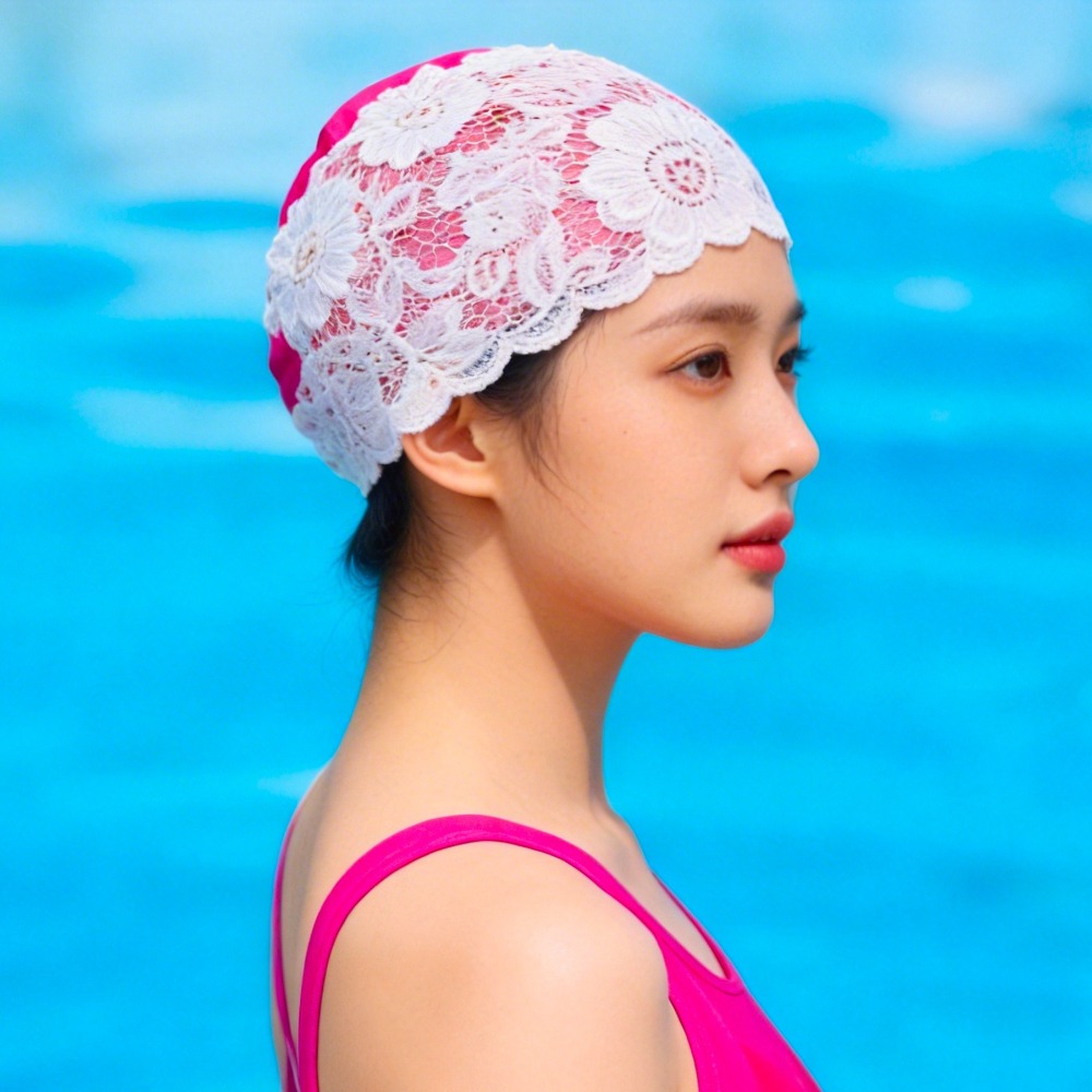 قبعة سباحة نسائية أنيقة لحماية - مراجعة Aquatic Sports Cap وسعره
