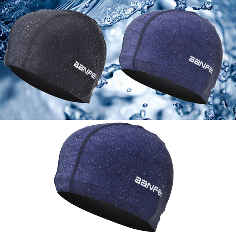 النسيج قبعة السباحة الرجال الن - مراجعة Aquatic Sports Cap وسعره