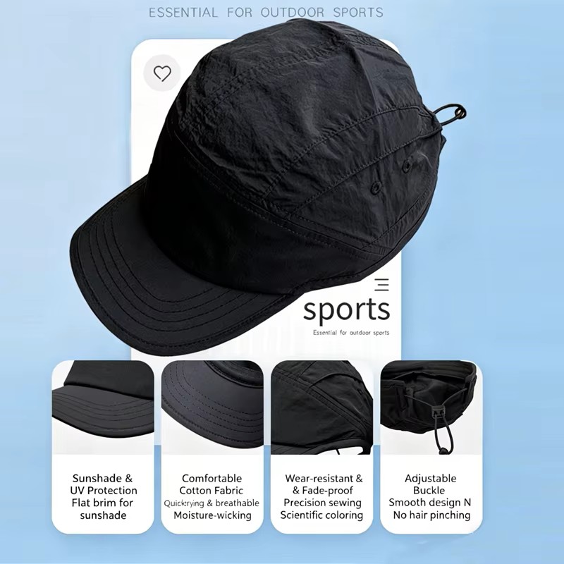 قبعة بيسبول سريعة الجفاف للجنس - مراجعة Aquatic Sports Cap وسعره