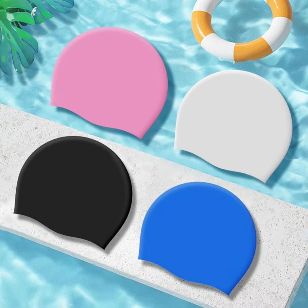 مرونة سيليكون السباحة القبعات  - مراجعة Aquatic Sports Cap وسعره